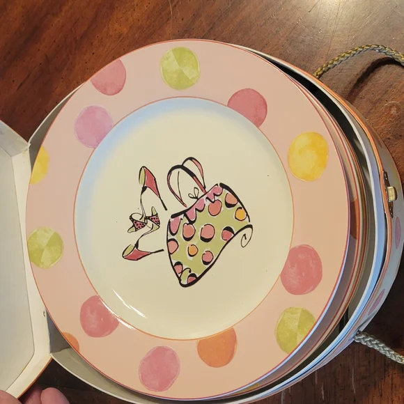 Rosanna Cream Plate - Picture 4 of 6